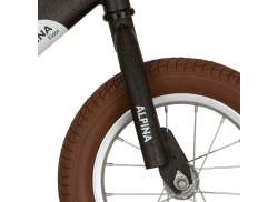 Alpina Gaffel &Oslash;25.4mm F&ouml;r. Rider Balanscykel - Matt Svart