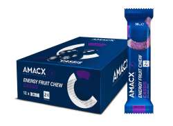 Amacx Energi Frukt St&aring;ng 38g - Cassis (12)