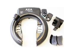 Axa Defender Raml&aring;s + Batteri L&aring;s Shimano B&auml;rare - Svart