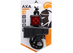 Axa Niteline T4-R Belysningssats LED USB Uppladdningsbar - Svart
