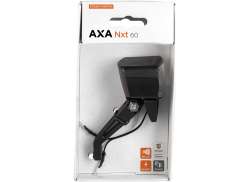 Axa NXT 60 Str&aring;lkastare LED 60 Lux Navdynamo - Svart