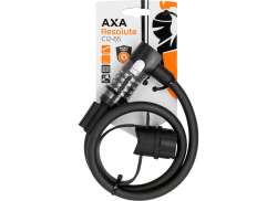 Axa Resolute Kombinationsl&aring;s &Oslash;12mm 65cm - Svart