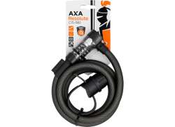 Axa Resolute Kombinationsl&aring;s &Oslash;15mm 180cm - Svart