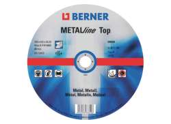 Berner Top Metall Line Slipskiva 115x6.0x22.2mm - Bl&aring;