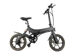 Bohlt X160 E-Bike Hopf&auml;llbar Cykel 16&quot; 188Wh - Matt Svart
