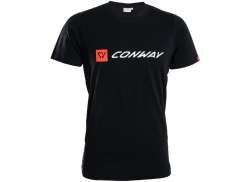Conway Logoline T-Shirt Korthylsa Svart - 2XL