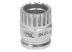Cyclus SN-01-I Vevlager Borttagare Shimano Compact - Silver