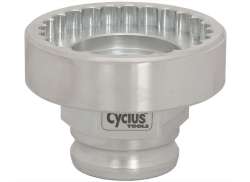 Cyclus Snap-I Lagercup Borttagare 3/8&quot; - Silver