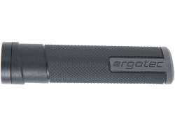 Ergotec Porto Handgrepp 133mm - Svart/Gr&aring;