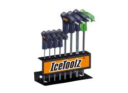 IceToolz Iinbussleutel Sats 2-2,5-3-4-5-6-8mmT25