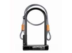 Kryptonite U-L&aring;s + Kabel Keeper 12STD 120cm - Svart