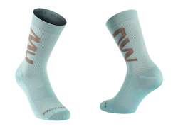 Northwave Extreme Air Cykelsockor 16cm Bl&aring; - M 40-43