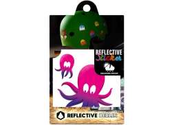 Reflective Berlin Dekal Octopus - Sk&auml;r/Purpur