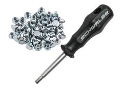 Schwalbe Spikes St&aring;l - Silver (50)