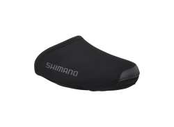 Shimano Dual Softshell T&aring; Warmers Svart - S 37-39