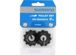 Shimano H&ouml;g End RD-6800/6803 Remskivehjul 2 Delar
