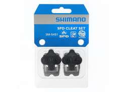Shimano SH51 Pedalplattor SPD-SL 0&deg; - Svart