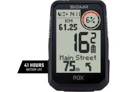 Sigma ROX 4.0 Cykeldator Endurance GPS Top Montage - Svart