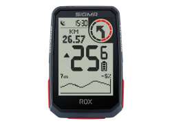 Sigma Rox 4.0 GPS Cykelnavigering HR/Kadens - Svart