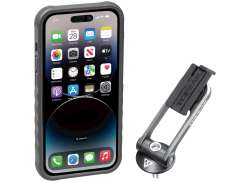 Topeak RideCase Telefon Case iPhone 14 Pro Inklusive. Montage - Svart