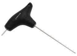 Trivio T-Grip Sexkantig Nyckel 2.5mm - Svart