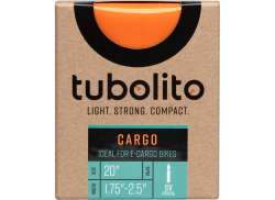 Tubolito Cargo/e-Cargo Innerr&ouml;r 20 x 1.75 - 2.5 Pv - Orange.