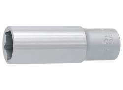Unior Lock 3/8 Tum  17.0mm L&aring;ng Krom - Silver