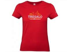 Victoria Tresalo T-Shirt Korthylsa Kvinnor R&ouml;d - M