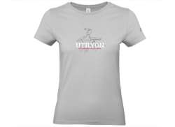 Victoria Utilyon T-Shirt Korthylsa Kvinnor Ljus Gr&aring; - M